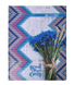 Книга канцелярская ROMANTIC, А4, 96 л., клетка, офсет, твердая ламинированная обложка, синяя - 1