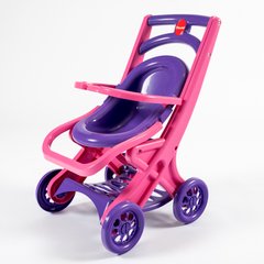 Візок для ляльок з шезлонгом 56,5*33*45,5см. Фіолетова/Рожева DOLONI - 1
