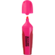 Текст-маркер NEON, розовый, 2-4 мм, с рез.вставками - 1