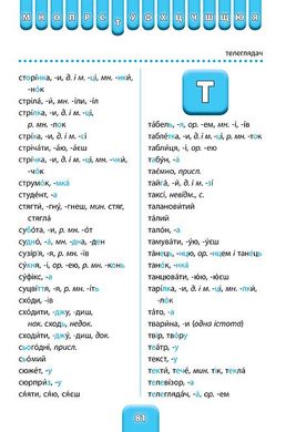 Шкільний словничок — Орфографічний словник. 1–4 класи - 1