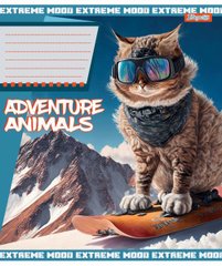 А5/24 лин. 1В Adventure animals, тетрадь учен. - 1