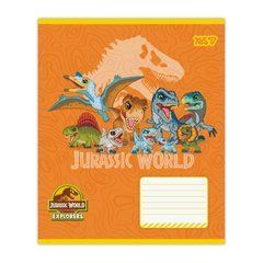 Тетрадь школьная Yes Jurassic World Dino А5 12 листов клетка - 1