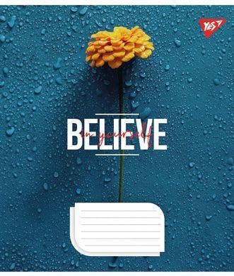 Зошит для записів Yes Believe in yourself А5 36 аркушів лінія - 2