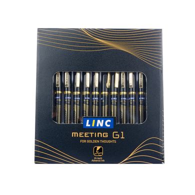 Ручка кулькова LINC Meeting G1 0,7 мм синя - 4