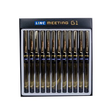 Ручка кулькова LINC Meeting G1 0,7 мм синя - 3