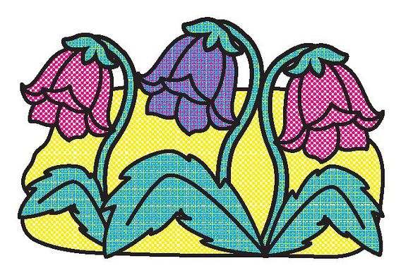 Водні розмальовки — Чарівні квіточки - 3