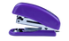 Степлер пластиковый МИНИ, 10 л., (скобы №10), 61х36х23 мм, фиолетовый - 2