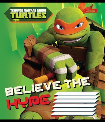 Тетрадь А5 12 Кл. 1В TMNT - 3