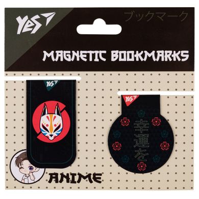 Закладки магнитные Yes Anime fox, 2шт - 3