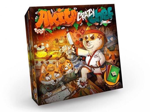 Настільна гра " Akita Crazy Chef" в кор-ці Danko Toys - 1