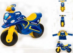 Дитяча іграшка "Мотобайк" Поліція (жовто-блакитний)/DOLONI - 1