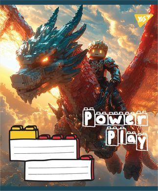 Тетрадь ученическая школьная Yes Power Play А5 12 листов линия - 4