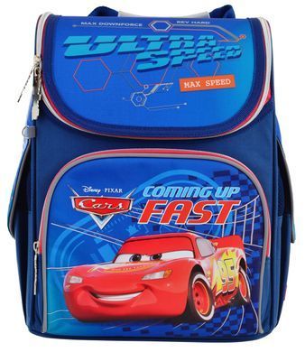 Рюкзак школьный каркасный 1 Вересня H-11 "Cars" - 4