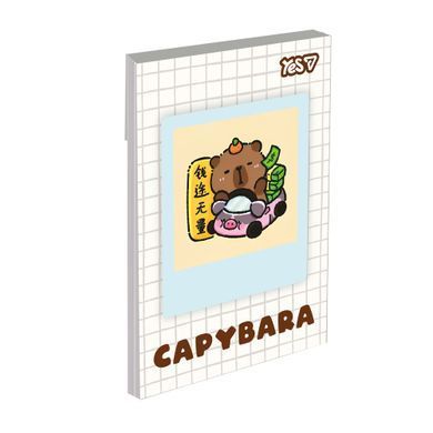 Блокнот Yes Capybara А7 48 аркушів клітинка - 6