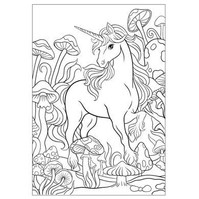 Раскраска А4 1Вересня Unicorn 3 12 стр. - 2