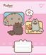 Тетрадь ученическая школьная Yes Pusheen Funny А5 12 листов косая линия - 4