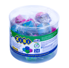Гумка КУБИК,20х20х20mm, 24 шт.в тубі, KIDS Line - 1