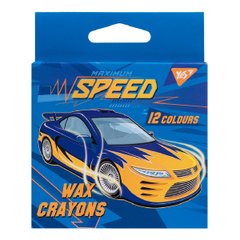 Восковые карандаши YES 12 шт Speed Car - 1