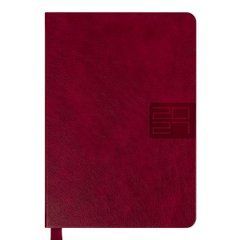 Ежедневник Leo Planner Persona А5 датированный 2027 твердый бордовый 368 страниц - 1