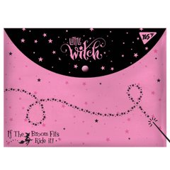 Папка-конверт YES на кнопке А4 " Little Witch" - 1