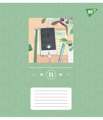 Зошит для нот Yes K-POP style А5 12 аркушів - 6