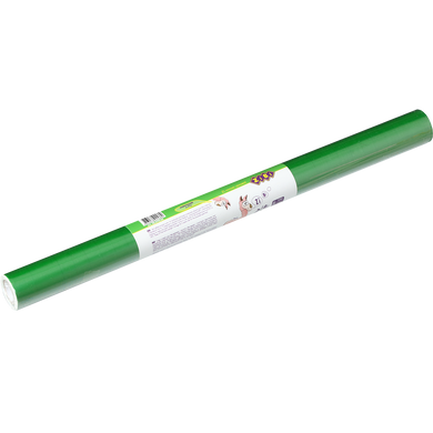 Плівка самоклеюча для підручників (33см*1,2м), зелена, KIDS Line - 1