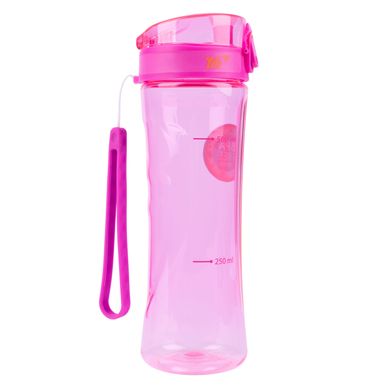 Бутылка для воды YES розовая, 680мл - 3