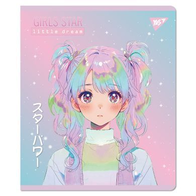 Зошит YES Anime star А5 12 аркушів клітинка - 3