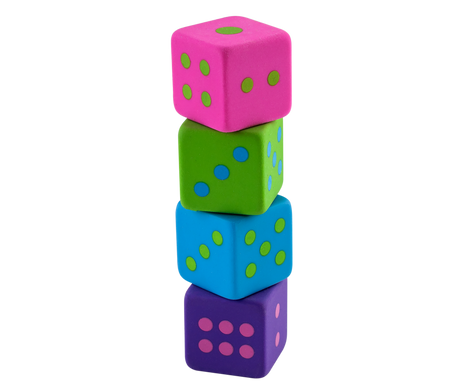 Гумка КУБИК,20х20х20mm, 24 шт.в тубі, KIDS Line - 7