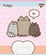 Тетрадь ученическая школьная Yes Pusheen Weekend А5 12 листов косая линия - 5