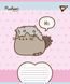 Тетрадь ученическая школьная Yes Pusheen Weekend А5 12 листов косая линия - 1
