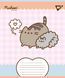 Тетрадь ученическая школьная Yes Pusheen Weekend А5 12 листов косая линия - 2