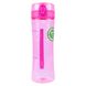 Бутылка для воды YES розовая, 680мл - 4