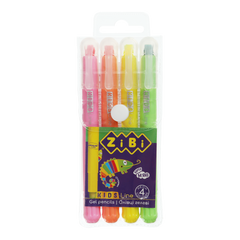 Пастель гелевая JUMBO, 4 цветов NEON, KIDS Line - 1