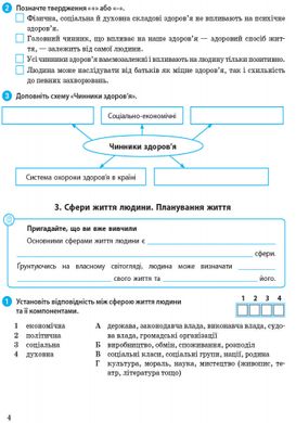 Основи здоров'я. 9 клас. Робочий зошит - 3