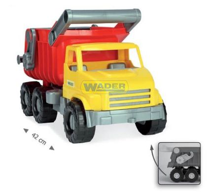Авто "City Truck" Самоскид в коробці Wader - 2