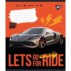 Тетрадь школьная Yes Lets go for ride 18 листов клетка - 1