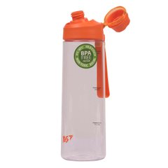 Бутылка для воды YES 850мл оранжевая - 1