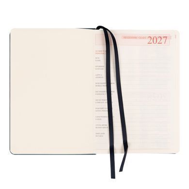 Щоденник діловий Leo Planner Persona A5 датований 2027 твердий смарагдовий 368 сторінок - 4