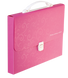 Портфель, BAROCCO, A4, пластик 700 мкм, рожевий - 2