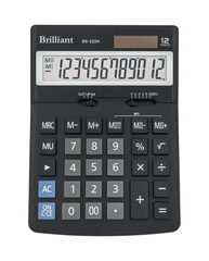 Калькулятор Brilliant BS-222N, 12 розрядів - 1