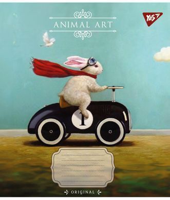Зошит шкільний Yes Animal art А5 18 аркушів клітинка - 3