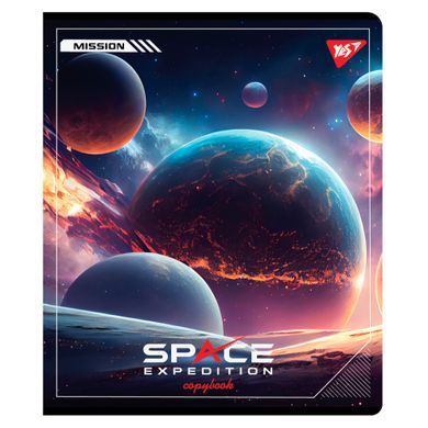 Зошит YES Space expedition 48 аркушів лінія - 3