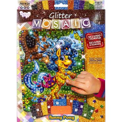 Креативна творчість "Блискуча мозаїка Glitter Mosaic" с.3 - 4