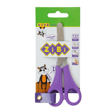 Ножницы детские 132мм, для левши, фиолетовый, KIDS Line - 3