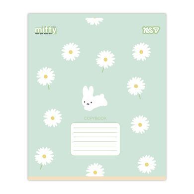 Зошит шкільний Yes Miffy Flowers А5 12 аркушів лінія - 2