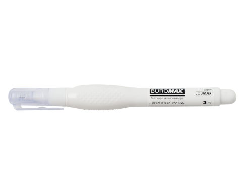 Коректор-ручка JOBMAX, 3 мл, спиртова основа, металевий наконечник - 4