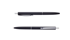 Ручка шарик.автомат.COLOR, L2U, 1 мм, черный корпус, синие чернила - 1