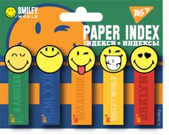 Индексы бумажные YES "Smiley World.College", 50x15мм, 100 шт (5x20) - 1