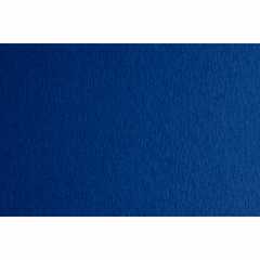 Бумага для дизайна Colore B2 (50*70см), №34 bleu, 200г/м2, тёмно синяя, мелкое зерно, Fabriano - 1